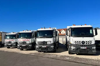 Mercedes AROCS 1833 L FAUN VARIOPRSS 520 V19