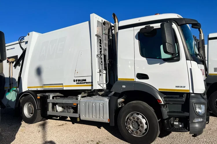 Mercedes AROCS 1833 L FAUN VARIOPRSS 520 V19 zdjęcie 8