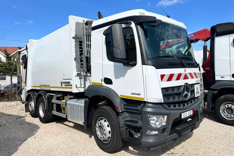Mercedes AROCS 2536 eur6 FAUN VARIOPRSS520 zdjęcie 6