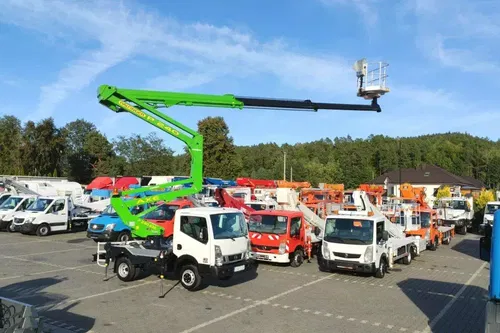 Nissan Cabstar Zwyżka Podmośnik Koszowy PALFINGER P240 AXE UDT