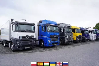 DAF Actros 2545 / Chłodnia z multitemperaturą /