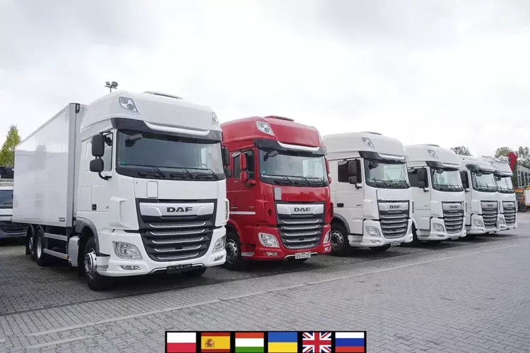 DAF XF 480 E6 6x2 / Chłodnia 18 palet / 6 sztuk zdjęcie 1