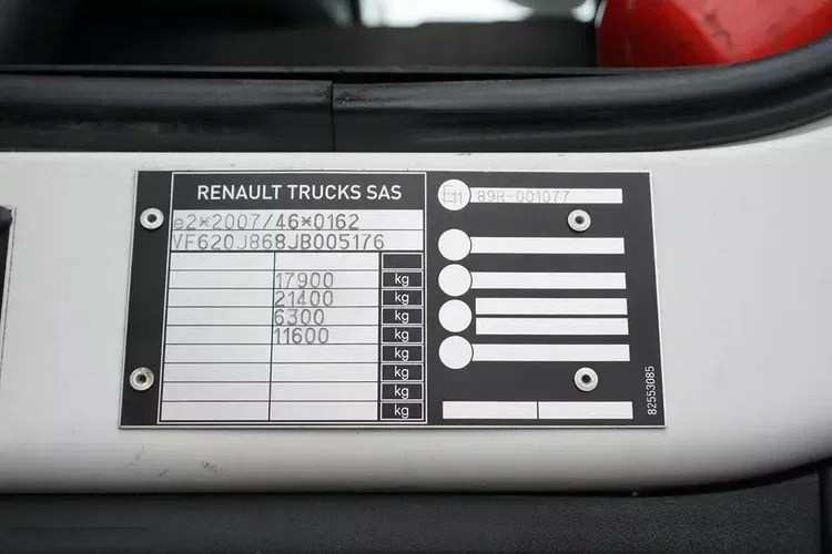 Renault PREMIUM / D16 / ACC / SKRZYNIOWY + HDS / HIAB 099 E - 2 HIDUO zdjęcie 11