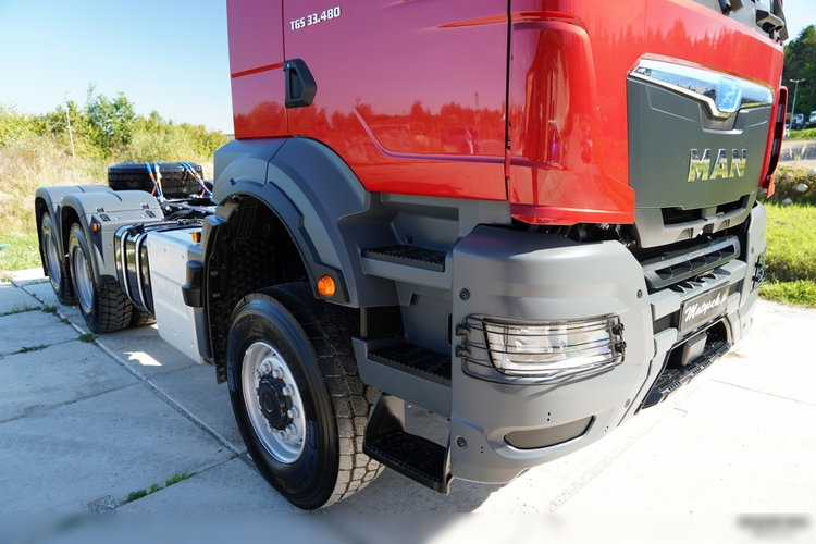 MAN TGS 33.480 / 6x6 / DO ZABUDOWY / FABRYCZNIE NOWY 2026 zdjęcie 10