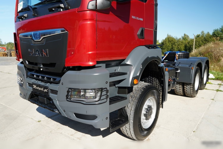 MAN TGS 33.480 / 6x6 / DO ZABUDOWY / FABRYCZNIE NOWY 2026 zdjęcie 11