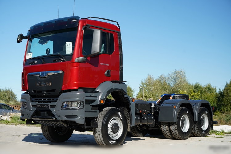 MAN TGS 33.480 / 6x6 / DO ZABUDOWY / FABRYCZNIE NOWY 2026 zdjęcie 1