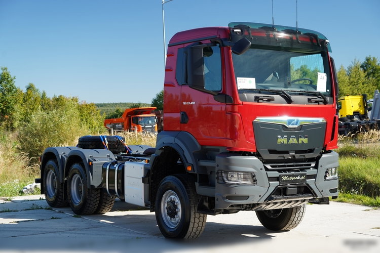 MAN TGS 33.480 / 6x6 / DO ZABUDOWY / FABRYCZNIE NOWY 2026 zdjęcie 4