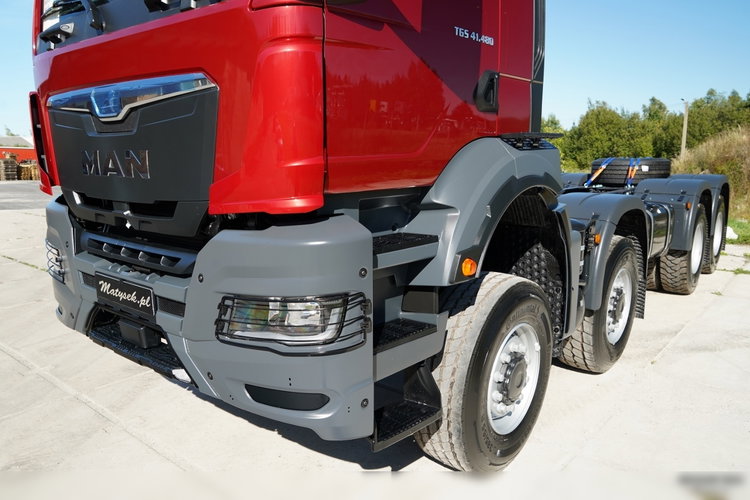 MAN TGS 41.480 / 8X8 / DO ZABUDOWY / FABRYCZNIE NOWY 2026 zdjęcie 11