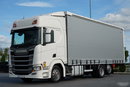 Scania R 450 / MEGA / 6x2 / FIRANKA - 8.2 m / SOLÓWKA / OŚ PODNOSZONA / MOCNA PODŁOGA / NAVI /  zdjęcie 2