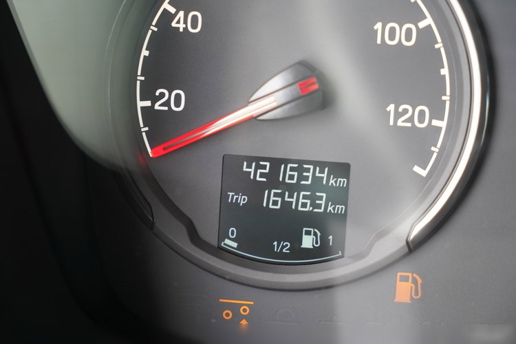 Scania R 450 / MEGA / 6x2 / FIRANKA - 8.2 m / SOLÓWKA / OŚ PODNOSZONA / MOCNA PODŁOGA / NAVI /  zdjęcie 44