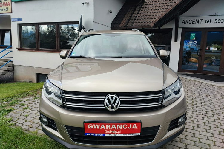 Volkswagen Tiguan 2.0 TDI Sport & Style 4motion + pełny serwis i oryginał lakier zdjęcie 2