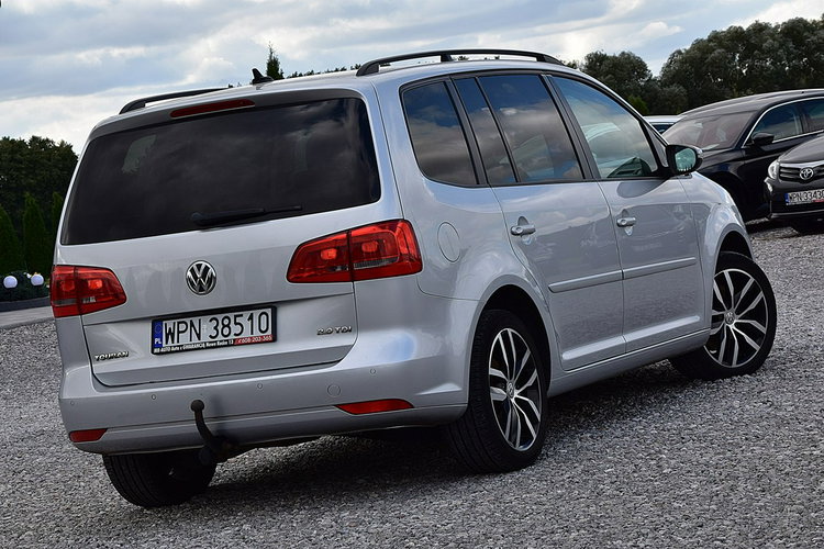 Volkswagen Touran 2.0TDI 140Km 7-os Kamera Navi Gwarancja zdjęcie 3