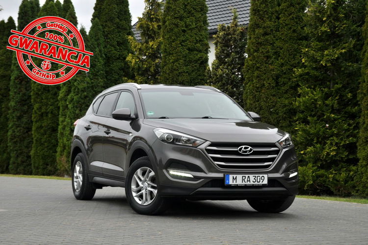 Hyundai Tucson 1.6i(132KM) 64tyś.km Led Duża Navi Kamera Reling Welur I Wł Alu16"ASO zdjęcie 1