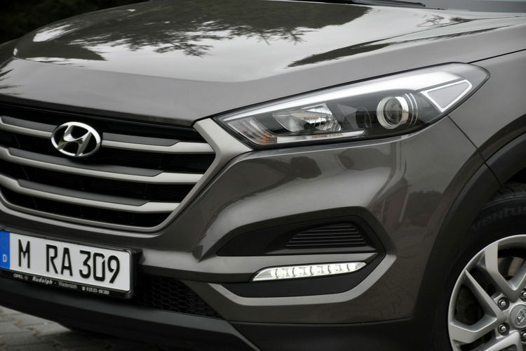 Hyundai Tucson 1.6i(132KM) 64tyś.km Led Duża Navi Kamera Reling Welur I Wł Alu16"ASO zdjęcie 12
