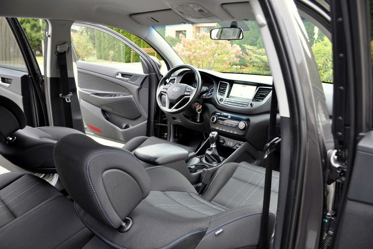 Hyundai Tucson 1.6i(132KM) 64tyś.km Led Duża Navi Kamera Reling Welur I Wł Alu16"ASO zdjęcie 23