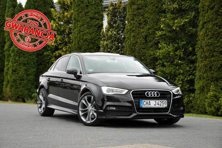 Audi A3 2.0TDI(184KM) 2xS-Line Radar ACC Xenon Led Navi Panorama Alu18"ASO zdjęcie 1