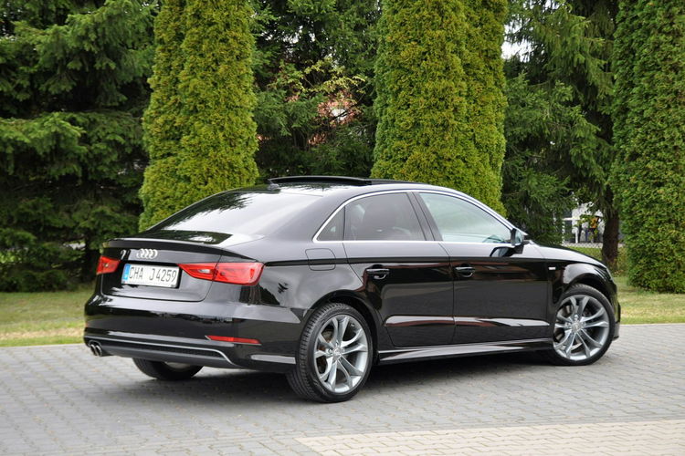 Audi A3 2.0TDI(184KM) 2xS-Line Radar ACC Xenon Led Navi Panorama Alu18"ASO zdjęcie 5