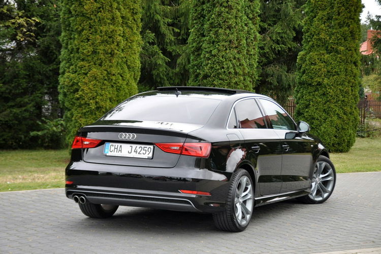 Audi A3 2.0TDI(184KM) 2xS-Line Radar ACC Xenon Led Navi Panorama Alu18"ASO zdjęcie 6