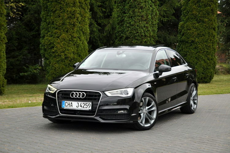 Audi A3 2.0TDI(184KM) 2xS-Line Radar ACC Xenon Led Navi Panorama Alu18"ASO zdjęcie 9