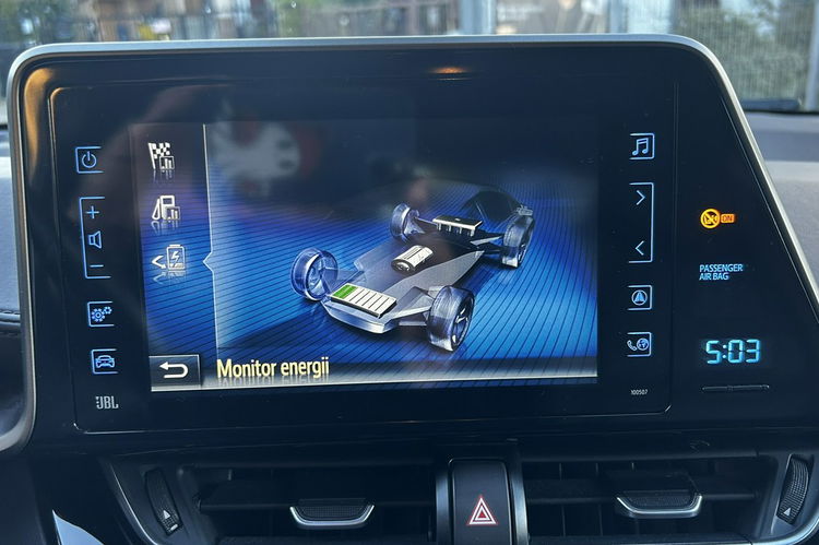 Toyota C-HR Salon PL 1.8 Hybr Radar As. pasa Kam cof FullLed Skóry M Pole JBL zdjęcie 19