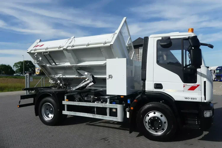 Iveco EUROCARGO 120-220 / WYWROTKA Z HYDROBURTĄ / PRZEBIEG 90 tys km / zdjęcie 5