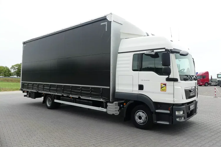 MAN TGL 12.250 / FIRANKA 7.70 + WINDA / EURO 6 / GLOB / IDEALNY STAN / zdjęcie 11