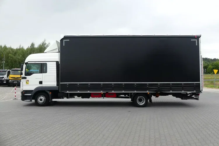 MAN TGL 12.250 / FIRANKA 7.70 + WINDA / EURO 6 / GLOB / IDEALNY STAN / zdjęcie 5