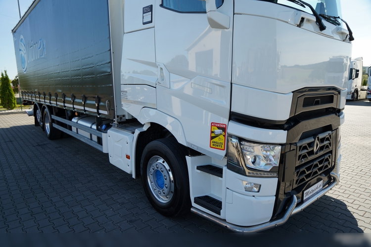 Renault T 440 / 6X2 / SOLÓWKA / FIRANKA 9.5 M / KLIMA POSTOJOWA / WINDA / ALUFELGI / OŚ PODNOSZONA zdjęcie 9