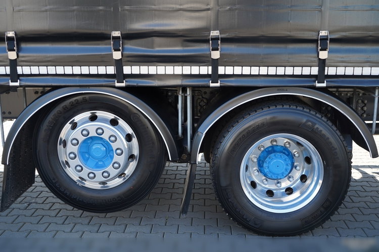 Renault T 440 / 6X2 / SOLÓWKA / FIRANKA 9.5 M / KLIMA POSTOJOWA / WINDA / ALUFELGI / OŚ PODNOSZONA zdjęcie 21