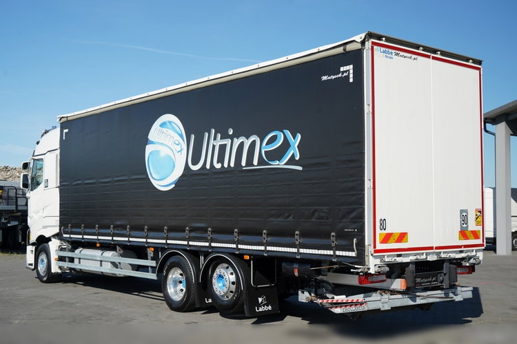 Renault T 440 / 6X2 / SOLÓWKA / FIRANKA 9.5 M / KLIMA POSTOJOWA / WINDA / ALUFELGI / OŚ PODNOSZONA zdjęcie 4