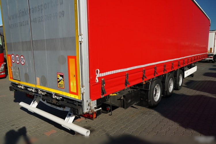 Wielton FIRANKA MEGA / LOWDECK / BDE - ROZSUWANE SŁUPKI / DACH PODNOSZONY / OSIE SAF zdjęcie 13