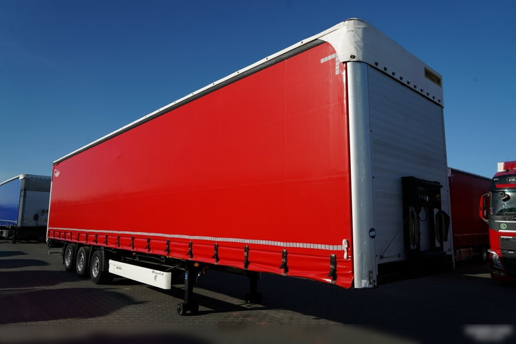 Wielton FIRANKA MEGA / LOWDECK / BDE - ROZSUWANE SŁUPKI / DACH PODNOSZONY / OSIE SAF zdjęcie 2