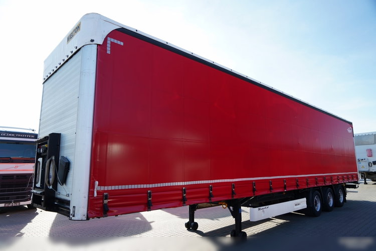 Wielton FIRANKA MEGA / LOWDECK / BDE - ROZSUWANE SŁUPKI / DACH PODNOSZONY / OSIE SAF zdjęcie 4