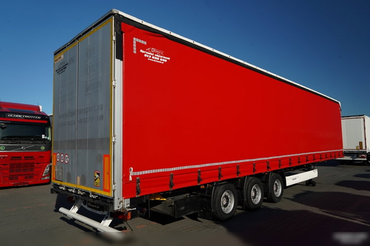 Wielton FIRANKA MEGA / LOWDECK / BDE - ROZSUWANE SŁUPKI / DACH PODNOSZONY / OSIE SAF zdjęcie 8