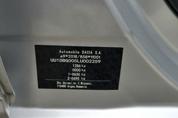 Dacia spring Electric / Salon PL I-wlasciciel / Bezwypadkowa / 7 tyś przebiegu zdjęcie 17