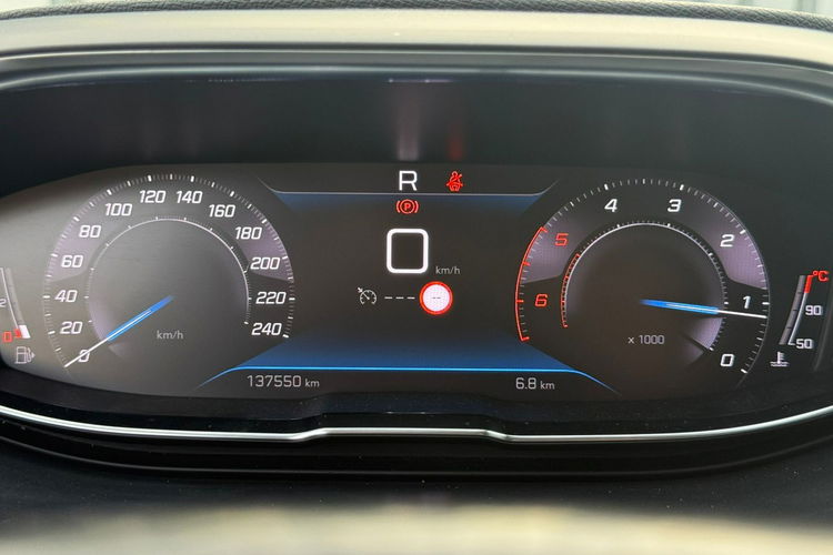 Peugeot 5008 1.5 blu hdi 130 KM Automat 7 os. Ledy kamera Navi pół skóry 1.r.gwaran zdjęcie 14