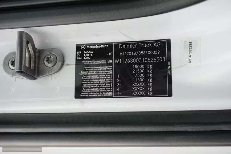 Mercedes ACTROS / 1830 / ACC / EURO 6 / CHŁODNIA + WINDA / 16 PALET zdjęcie 11
