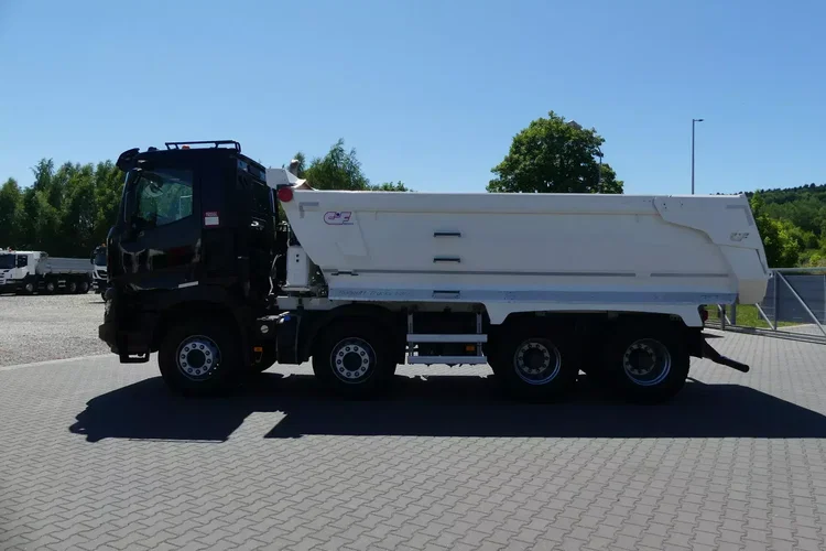 Renault C480 SILNIK 13L / 8x4 / WYWROTKA / HYDRAULICZNA TYLNA KLAPA / zdjęcie 9