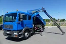 MAN TGM 18.240 / WYWROTKA + HDS / ŁYŻKA / DOKA / DŹWIG / zdjęcie 1