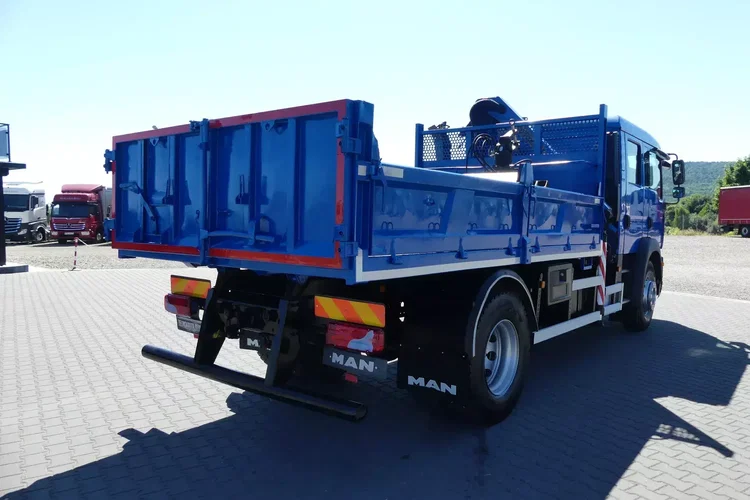 MAN TGM 18.240 / WYWROTKA + HDS / ŁYŻKA / DOKA / DŹWIG / zdjęcie 10