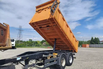 MEILLER 3-STRONNA WYWROTKA / OŚ PODNOSZONA /