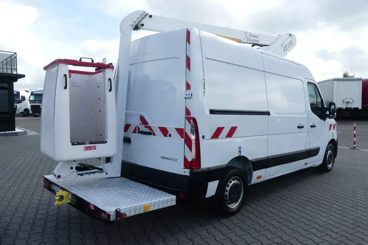 Renault MASTER / PODNOŚNIK KOSZOWY / ZWYŻKA 12M / zdjęcie 9
