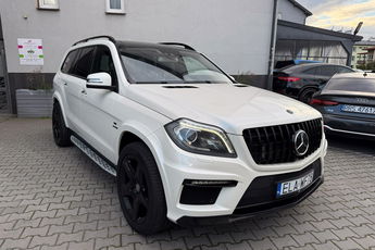Mercedes GL 63 AMG 5.5 V8 557KM / 4-Matic / Bogate wyposażenie / Japonia / Bezwypadkowy