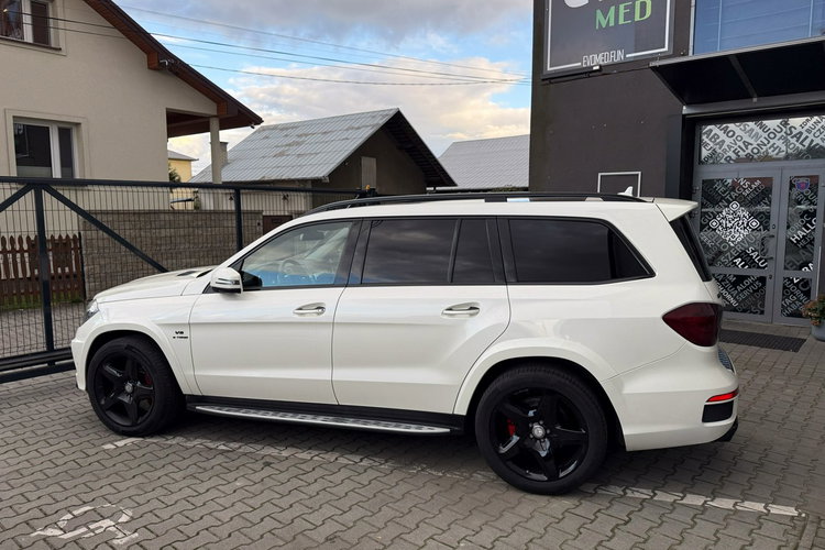 Mercedes GL 63 AMG 5.5 V8 557KM / 4-Matic / Bogate wyposażenie / Japonia / Bezwypadkowy zdjęcie 14