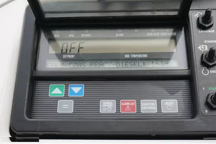 Krone CHŁODNIA / CARRIER VECTOR 1950 / MULTITEMPERATURA / WINDA / 1600 MTH zdjęcie 18