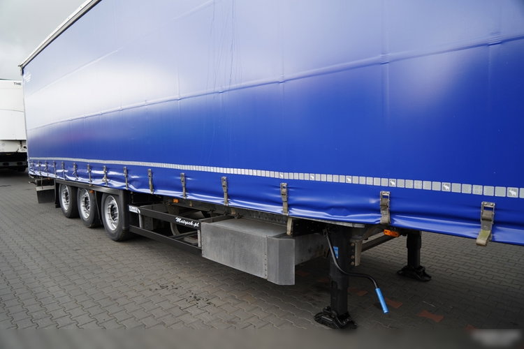 Schmitz FIRANKA VARIOS / PODNOSZONY DACH HYDRAULICZNIE / 2x oś PODNOSZONA zdjęcie 9