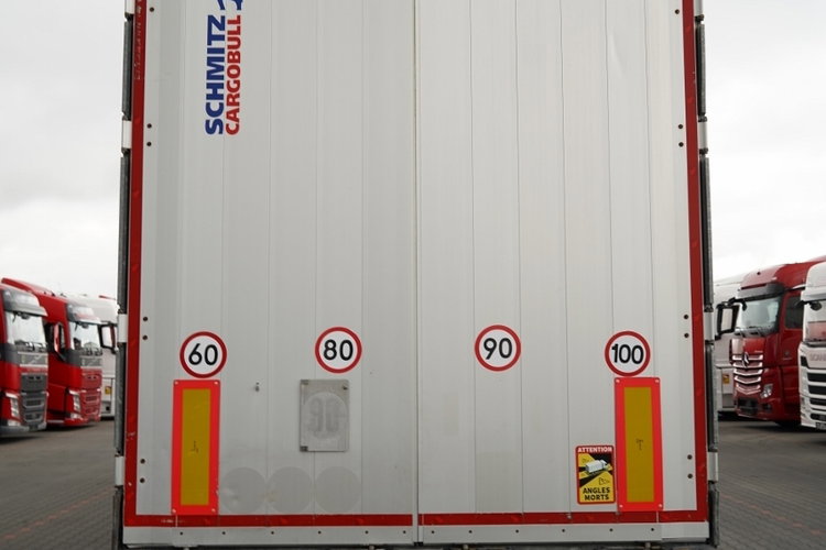 Schmitz FIRANKA VARIOS / PODNOSZONY DACH HYDRAULICZNIE / 2x oś PODNOSZONA zdjęcie 12