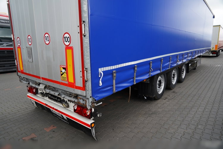 Schmitz FIRANKA VARIOS / PODNOSZONY DACH HYDRAULICZNIE / 2x oś PODNOSZONA zdjęcie 13