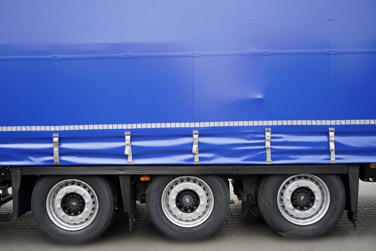 Schmitz FIRANKA VARIOS / PODNOSZONY DACH HYDRAULICZNIE / 2x oś PODNOSZONA zdjęcie 25