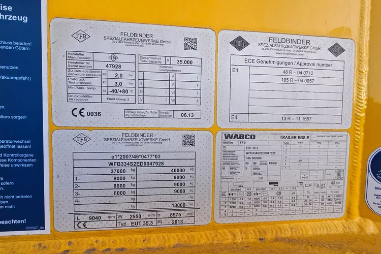 Feldbinder EUT 35.3 zdjęcie 14
